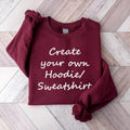 Custom Personalized Sweatshirt, Personalized Writing Saying Shirt, Custom Logo Sweatshirt
