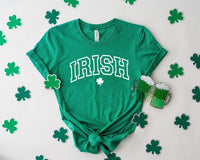 St Patrick Day Shirt, Irish Clover Shirt, Lucky Irish Tee, Green St Patrick Shirt