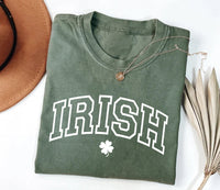 St Patrick Day Shirt, Irish Clover Shirt, Lucky Irish Tee, Green St Patrick Shirt