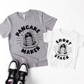Dad & Kid Pancake Maker Shirt, Matching Father Child Shirt, Funny Breakfast Tee