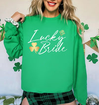 St. Patrick’s Day Bachelorette Shirt, Lucky in Love Tee, Just Lucky Irish Shamrock Shirt