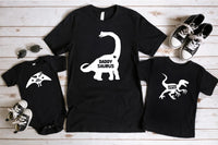 Custom Dinosaur Shirt, Matching Family Shirt, Family Saurus Tee