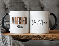 Residency Match Day 2026 Mug, Custom Medical Specialty Accent Coffee Cup, Personalized Future Doctor Gift, Medical Student Graduate