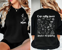 One Silly Goose Birthday Shirt, Custom 1st Birthday Family Matching Tee, Funny Goose Party, Personalized First Birthday Shirt, Front Back