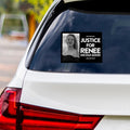 Justice For Renee Good Protest Vinyl Sticker, ICE Equals American Gestapo, Anti-Trump Resistance, Resist Fascism Bumper Sticker, 6