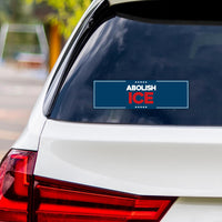 ICE Equals American Gestapo Protest Vinyl Sticker, Resist Hate Decal, Anti-Trump Resistance, Resist Fascism Car Bumper Sticker, 10" x 3"