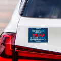 Justice For Renee Good Magnet, ICE Equals American Gestapo Magnet, Anti-Trump, Abolish ICE Resist Fascism Vehicle Magnet, 6