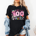100 Days of School Shirt, Little Miss 100 Days Smarter Shirt, 100 Days Smarter Tee