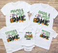 Safari Birthday Shirt, Wild One Family Birthday Shirt, Wild One Family Matching Tee