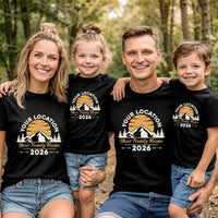 Custom Family Vacation Shirts, Personalized Beach Trip Tees, Matching Family Summer Shirts, Fun Family Gift
