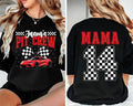 Personalized Pit Crew Shirt, Custom Racing Tee, Family Matching Gift, Race Car Birthday Shirt, Unique Race Day Apparel, Front Back