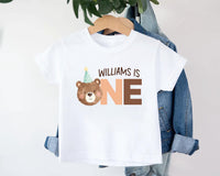 Beary First Birthday Shirt, Bear Birthday Outfit Shirt, Matching Family Birthday Tee
