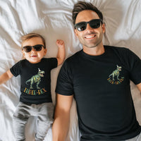 Three Rex Birthday Shirt, Dinosaur Family Matching Shirt, 3rd Birthday Dino Tee