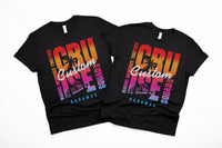 Personalized Cruise Squad 2026 Shirt, Caribbean Cruise Matching Shirt, Family Cruise Crew Custom Name Tee
