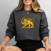 Persian Flag Sweatshirt, Shiro Khorshid Lion and Sun Shirt, Free Iran Zan Zendegi Azadi Sweatshirt