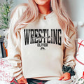 Custom Wrestling Mom Sweatshirt, Personalized Wrestling Mom Shirt, Wrestling Match Day Sweatshirt