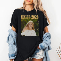 Personalized Senior 2026 Shirt, Custom Photo Senior Shirt, Class of 2026 Tee