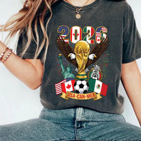 2026 World Cup Shirt, Soccer Cup USA Canada Mexico Shirt, Trending Football Fan Tee