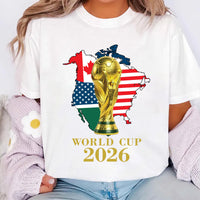 2026 World Cup Shirt, Soccer Cup USA Canada Mexico Shirt, Trending Football Fan Tee