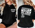 Custom Racing Shirt, Personalized Pit Crew Shirt, Motocross Pit Crew Tee, Racing Pit Crew Shirt, Race Car Flag Shirt, Front Back