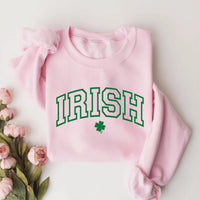 St Patrick Day Sweatshirt, Irish Clover Shirt, Lucky Irish Tee, Green St Patrick Sweatshirt