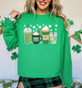 Love St Patrick’s Day Sweatshirt, Cute St Patrick’s Day Shirt, Shamrock Love Sweatshirt