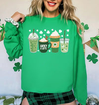 Love St Patrick’s Day Sweatshirt, Cute St Patrick’s Day Shirt, Shamrock Love Sweatshirt
