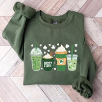 Love St Patrick’s Day Sweatshirt, Cute St Patrick’s Day Shirt, Shamrock Love Sweatshirt