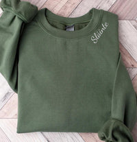Sláinte Embroidered Sweatshirt, St Patrick’s Day Hoodie, Irish Shirt, Celtic Long Sleeve Shirt, Lucky Irish Drinking Toast Gift