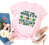St. Paddy's Day Shirt, Funny Double Ds Design, Unique Irish Tee, Celebrate St. Patrick's Day