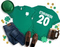 Custom Shamrock O Name Shirt, Personalized St Patrick’s Day Shirt, Cute Irish Drinking Tee
