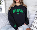 Personalized Irish Sweatshirt, Custom Name Sleeve Print Shirt, St. Patrick’s Day Tee, Irish Name Shirt, Holiday Gifts, Front Sleeve Design