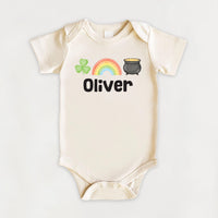 Personalized St. Patrick’s Day Shirt, Custom Irish Kids Shirt, Cute Shamrock Tee, Lucky Clover Shirt, Holiday Gifts, Gifts for Kids