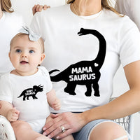 Custom Dinosaur Shirt, Matching Family Shirt, Family Saurus Tee