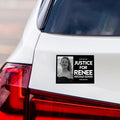 Justice For Renee Good Magnet, ICE Equals American Gestapo Magnet, Anti-Trump, Abolish ICE Resist Fascism Vehicle Magnet, 6