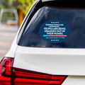 ICE Equals American Gestapo Protest Vinyl Sticker, Resist Hate Decal, Anti-Trump Resistance, Resist Fascism Car Bumper Sticker, 6