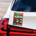 ICE Equals American Gestapo Magnet, Resist Hate Magnet, Anti-Trump, Resist Racism Car Magnet, Resist Fascism Vehicle Magnet, 6