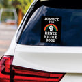 Justice For Renee Good Protest Vinyl Sticker, ICE Equals American Gestapo, Anti-Trump Resistance, Resist Fascism Bumper Sticker, 6