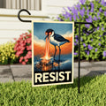 Abolish ICE Garden Flag, Double Sided, Keep the Immigrants, Deport the Racists Flag, Anti-Trump, Resist Racism Flag, Resist Fascism Flag