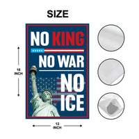 Abolish ICE Garden Flag, Double Sided, Keep the Immigrants, Deport the Racists Flag, Anti-Trump, Resist Racism Flag, Resist Fascism Flag