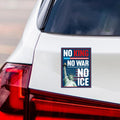 Abolish ICE Magnet, Keep the Immigrants, Deport the Racists, Anti-Trump, Resist Racism Car Magnet, Resist Fascism Vehicle Magnet, 6
