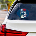 Abolish ICE No One Is Illegal Protest Vinyl Sticker, Resist Hate Decal, Anti-Trump Resistance, Resist Fascism Car Bumper Sticker, 6
