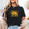 Persian Flag Shirt, Shiro Khorshid Lion and Sun Shirt, Free Iran Zan Zendegi Azadi Tee