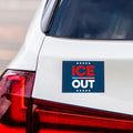 Abolish ICE Magnet, Keep the Immigrants, Deport the Racists, Anti-Trump, Resist Racism Car Magnet, Resist Fascism Vehicle Magnet, 6