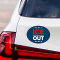 Abolish ICE Magnet, Keep the Immigrants, Deport the Racists, Anti-Trump, Resist Racism Car Magnet, Resist Fascism Vehicle Magnet, 6