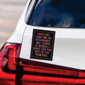 Abolish ICE Magnet, Keep the Immigrants, Deport the Racists, Anti-Trump, Resist Racism Car Magnet, Resist Fascism Vehicle Magnet, 6