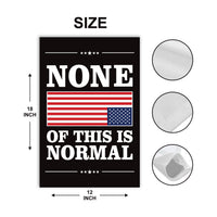 Abolish ICE Garden Flag, Double Sided, Keep the Immigrants, Deport the Racists Flag, Anti-Trump, Resist Racism Flag, Resist Fascism Flag