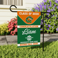 Personalized College Bound Garden Flag, Double Sided Future Graduate Custom Decor, University Bound Yard Sign, Class of 2026 Graduation Flag