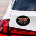 Pro America Anti ICE Magnet, ICE Equals American Gestapo Magnet, Anti-Trump, Resist Racism Magnet, Resist Fascism Vehicle Magnet, 6