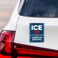ICE Equals American Gestapo Magnet, Resist Hate Magnet, Anti-Trump, Resist Racism Car Magnet, Resist Fascism Vehicle Magnet, 6